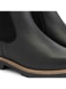 TRAVELIN' Leder-Chelsea-Boots "Romsdal" in Schwarz