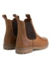 TRAVELIN' Leder-Chelsea-Boots "Romsdal" in Hellbraun