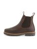 TRAVELIN' Leren chelseaboots "Romsdal" bruin