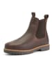 TRAVELIN' Leren chelseaboots "Romsdal" bruin