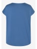 More & More Shirt blauw/goudkleurig