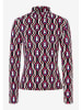 More & More Longsleeve in Schwarz/ Weiß/ Pink
