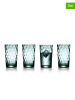 Lyngby Glas Szklanki (4 szt.) "Vienna" w kolorze zielonym - 450 ml