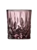 Lyngby Glas 4er-Set: Gläser ''Sorrento'' in Rosa - 40 ml