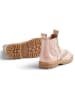 Wheat Leren chelseaboots lichtroze