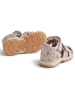 Wheat Leren enkelsandalen paars/crème