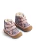 Wheat Leder-Winterboots "Daxi Tex" in Rosa/ Blau