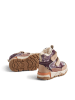 Wheat Leder-Winterboots "Lucka Tex" in Beige/ Lila