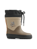 Wheat Rubberlaarzen bruin/beige/zwart