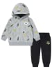 Converse 2tlg. Outfit in Grau/ Schwarz