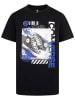 Converse Shirt in Schwarz/ Blau