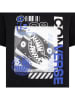 Converse Shirt in Schwarz/ Blau