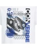 Converse Shirt wit/blauw