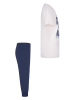 Converse 2-delige outfit wit/donkerblauw