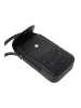 TATUUM Leder-Handytasche in Schwarz - (B)11,5 x (H)18 x (T)4 cm
