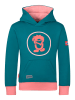 Trollkids Hoodie "Troll" in Blau/ Rosa