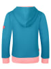 Trollkids Sweatjacke "Sortland" in Blau/ Rosa