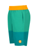 Trollkids Badeshorts "Kroksand" in Grün/ Orange