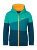 Trollkids Sweatjacke "Alesund" in Hellblau/ Dunkelblau/ Orange