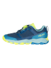 Trollkids Buty trekkingowe "Sandefjord Hiker XT" w kolorze niebiesko-zielonym