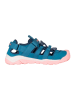 Trollkids Enkelsandalen "Kristiansand" blauw/lichtroze