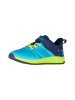 Trollkids Sneakers "Alesund" in Hellblau/ Dunkelblau/ Grün
