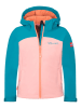 Trollkids Softshelljacke "Kristiansand" in Rosa/ Blau/ Orange