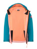 Trollkids Softshelljas "Kristiansand" lichtroze/blauw/oranje