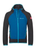 Trollkids Hybrid-Fleecejacke "Seiland" in Schwarz/ Blau