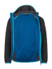 Trollkids Hybrid-Fleecejacke "Seiland" in Schwarz/ Blau