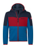 Trollkids Fleece vest "Sogndal" donkerblauw/rood