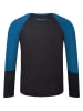 Trollkids Funktionsshirt "Seiland" in Blau/ Schwarz