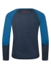Trollkids Funktionsshirt "Seiland" in Blau/ Rot
