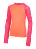 Trollkids Badeshirt "Haukland" in Orange/ Pink