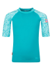 Trollkids Badeshirt "Haukland T" in Hellblau