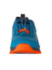 Trollkids Wanderschuhe "Trolltunga Hiker Low XT" in Blau/ Orange