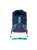 Trollkids Wanderboots "Skarvan Hiker Mid XT" in Dunkelblau/ Hellblau