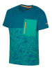 Trollkids Functioneel shirt "Flakstad T" blauw/groen