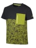 Trollkids Functioneel shirt "Flakstad T" kaki/zwart