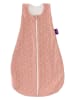Träumeland Schlafsack "Blätter" in Rosa - 1 TOG