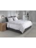 Zo!Home Mako-satijnen beddengoedset "Satinado" wit