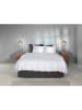 Zo!Home Mako-satijnen beddengoedset "Satinado" wit