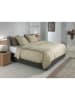 Zo!Home Mako-satijnen beddengoedset "Satinado" beige