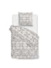 Zo!Home Beddengoedset "Fausto" lichtgrijs/beige