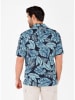 KEY LARGO Blouse "Belize" lichtblauw/donkerblauw