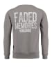 KEY LARGO Sweatshirt "Klfaded" in Grau