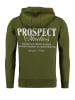 KEY LARGO Hoodie "Prospect studios" in Grün