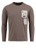 KEY LARGO Longsleeve "Klfocus" in Taupe
