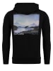KEY LARGO Hoodie "Distance" in Schwarz