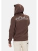 KEY LARGO Sweatjacke "Path" in Braun